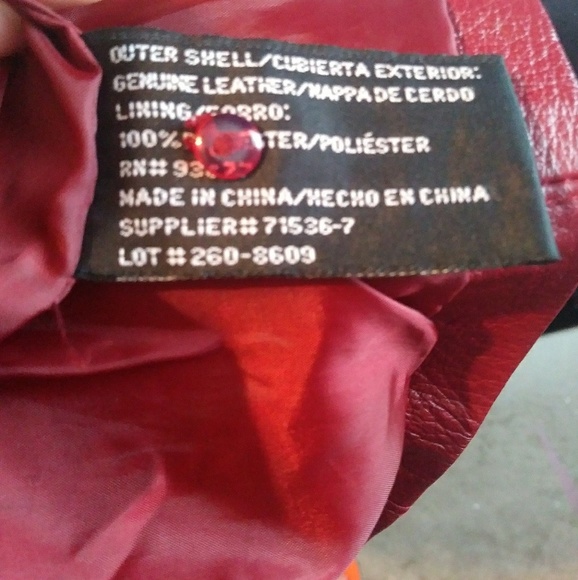 🌸Leather jacket - Picture 6 of 6